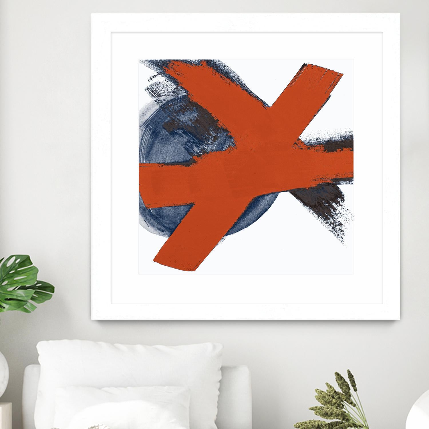 Red Moon Abstract I by Patricia Pinto on GIANT ART - multi abstract