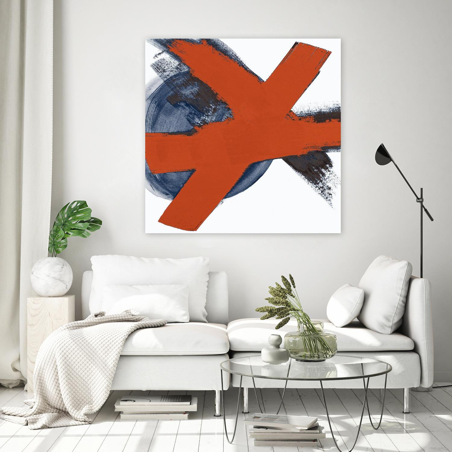 Red Moon Abstract I by Patricia Pinto on GIANT ART - multi abstract