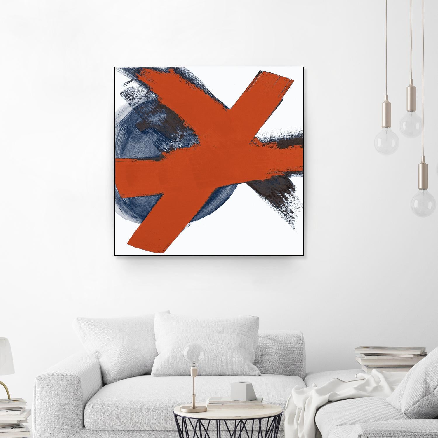 Red Moon Abstract I by Patricia Pinto on GIANT ART - multi abstract