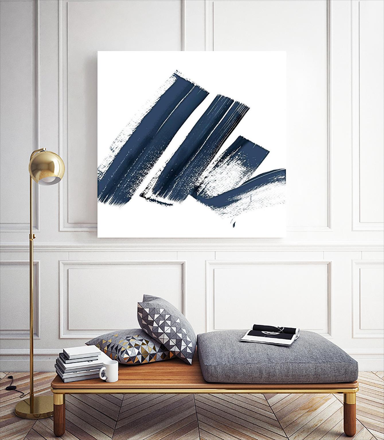 New Navy Signs I by Patricia Pinto on GIANT ART - multi decorative