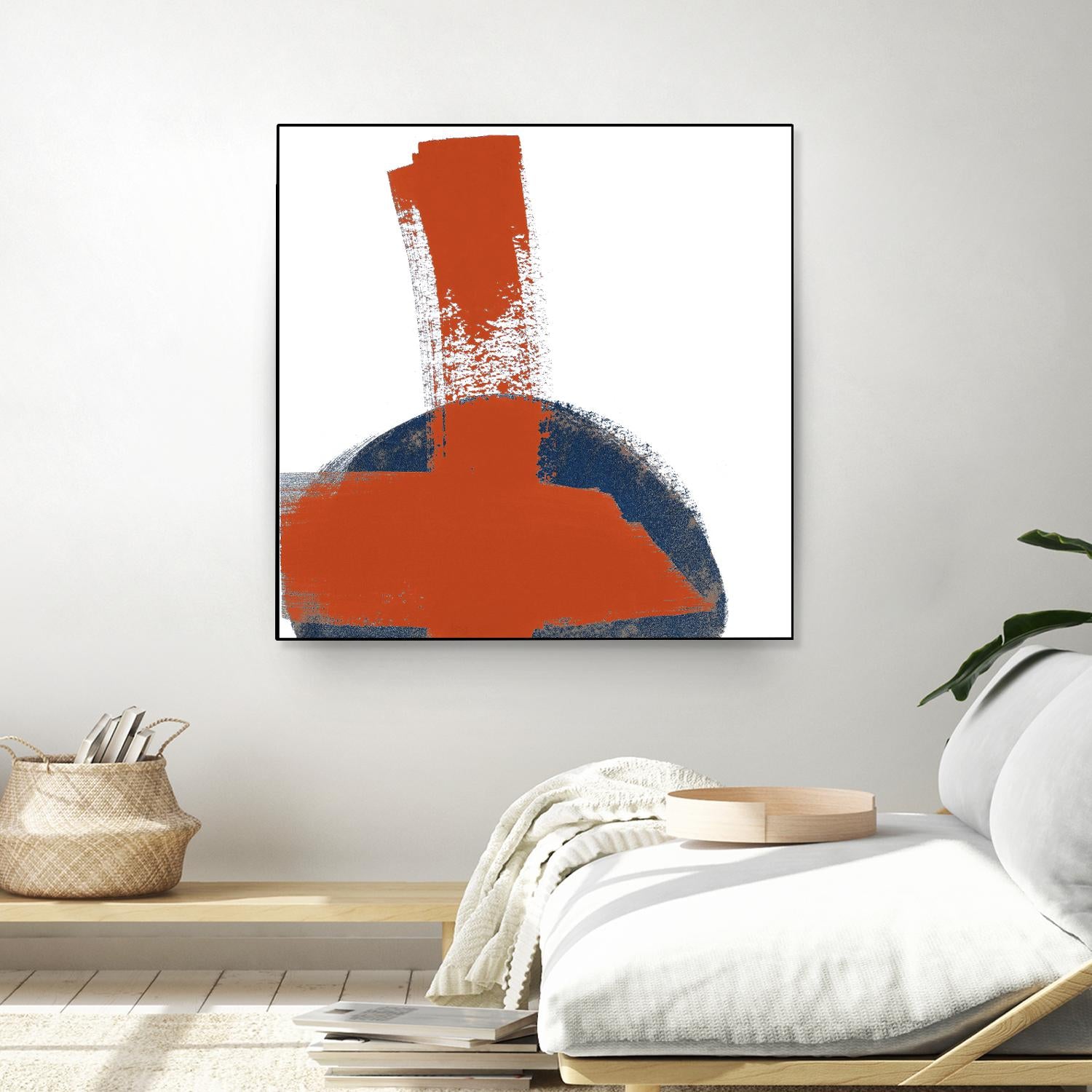 Red Moon Abstract II by Patricia Pinto on GIANT ART - red abstract