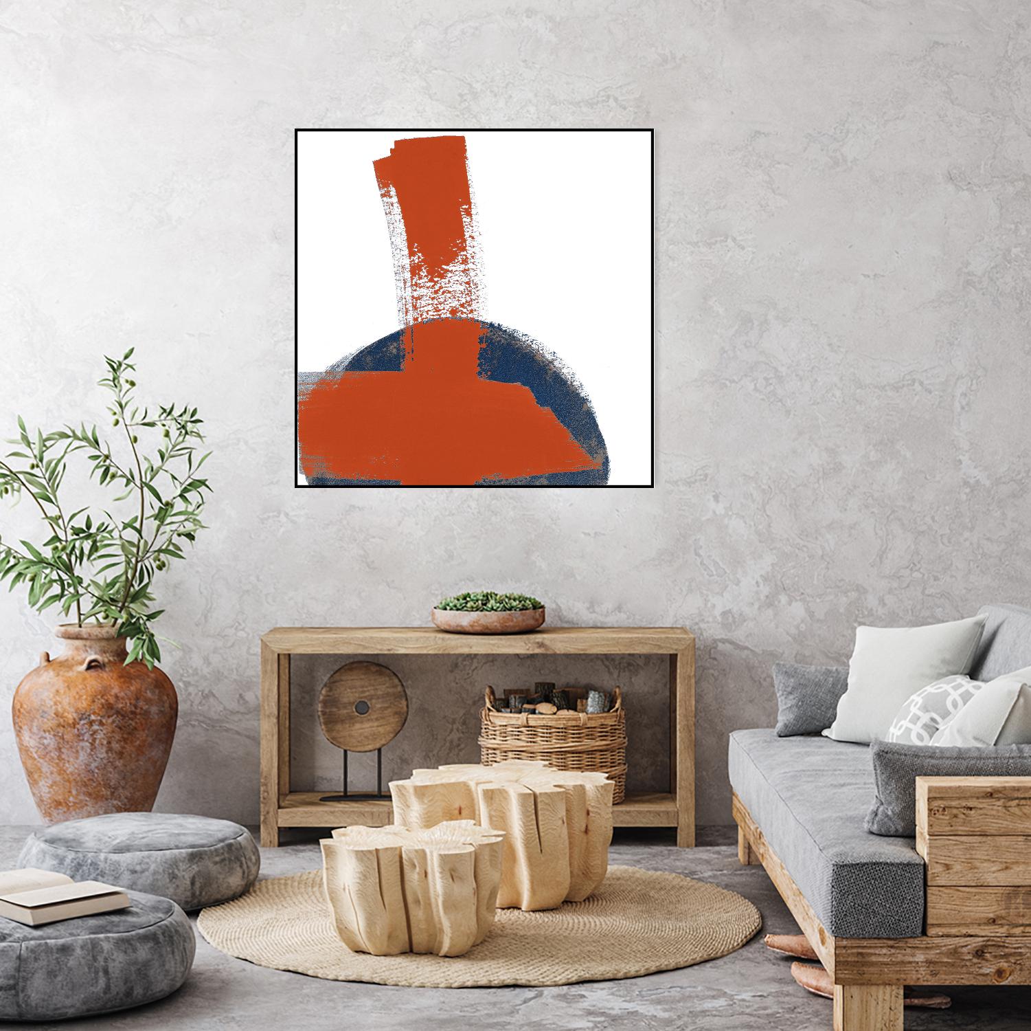 Red Moon Abstract II by Patricia Pinto on GIANT ART - red abstract