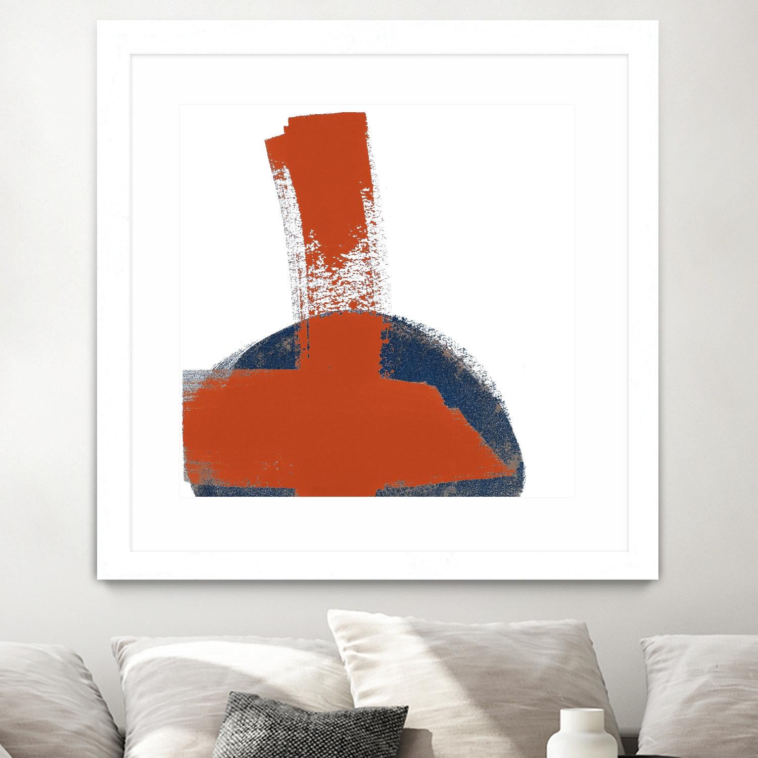 Red Moon Abstract II by Patricia Pinto on GIANT ART - red abstract