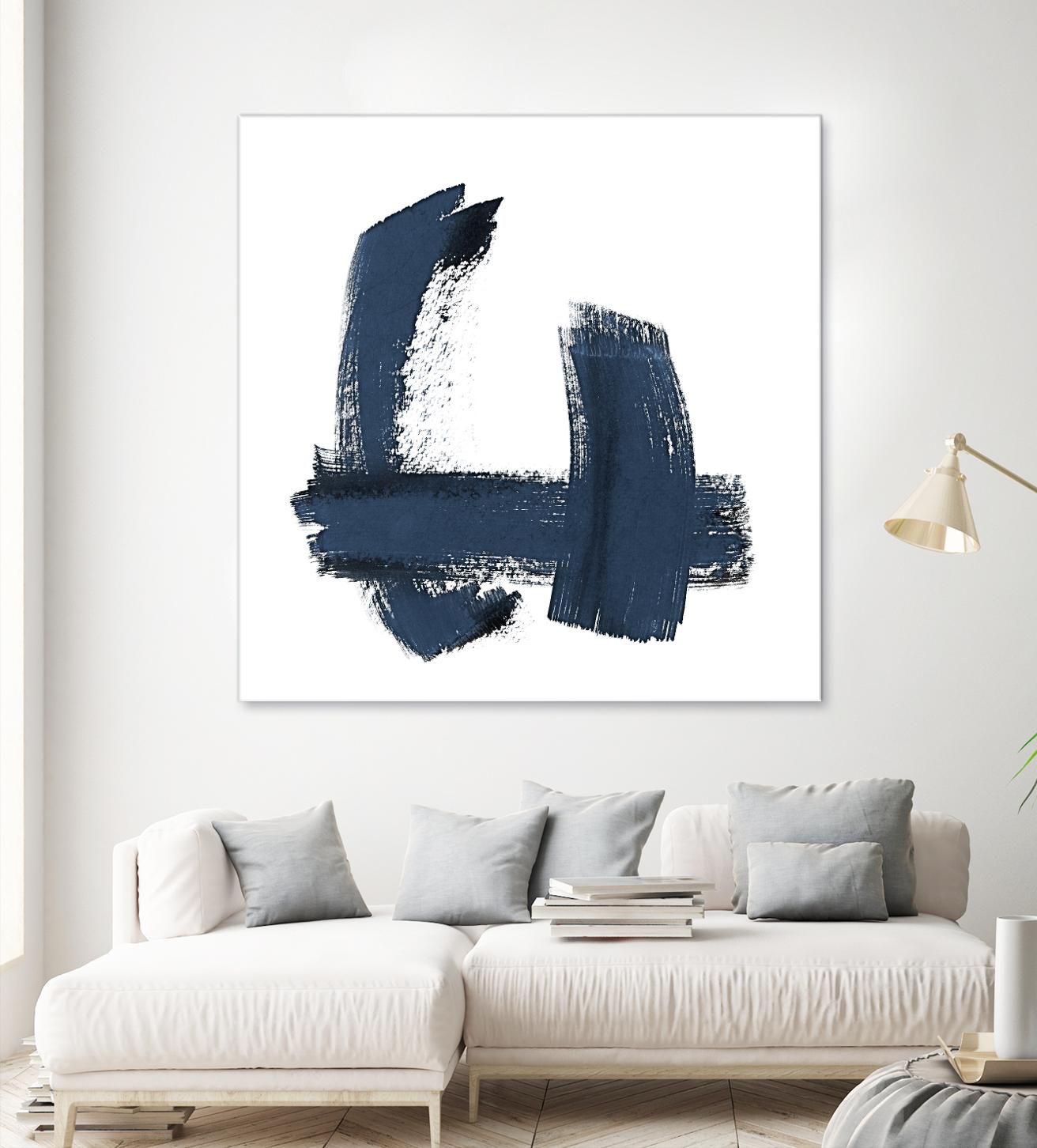 New Navy Signs II by Patricia Pinto on GIANT ART - multi abstract