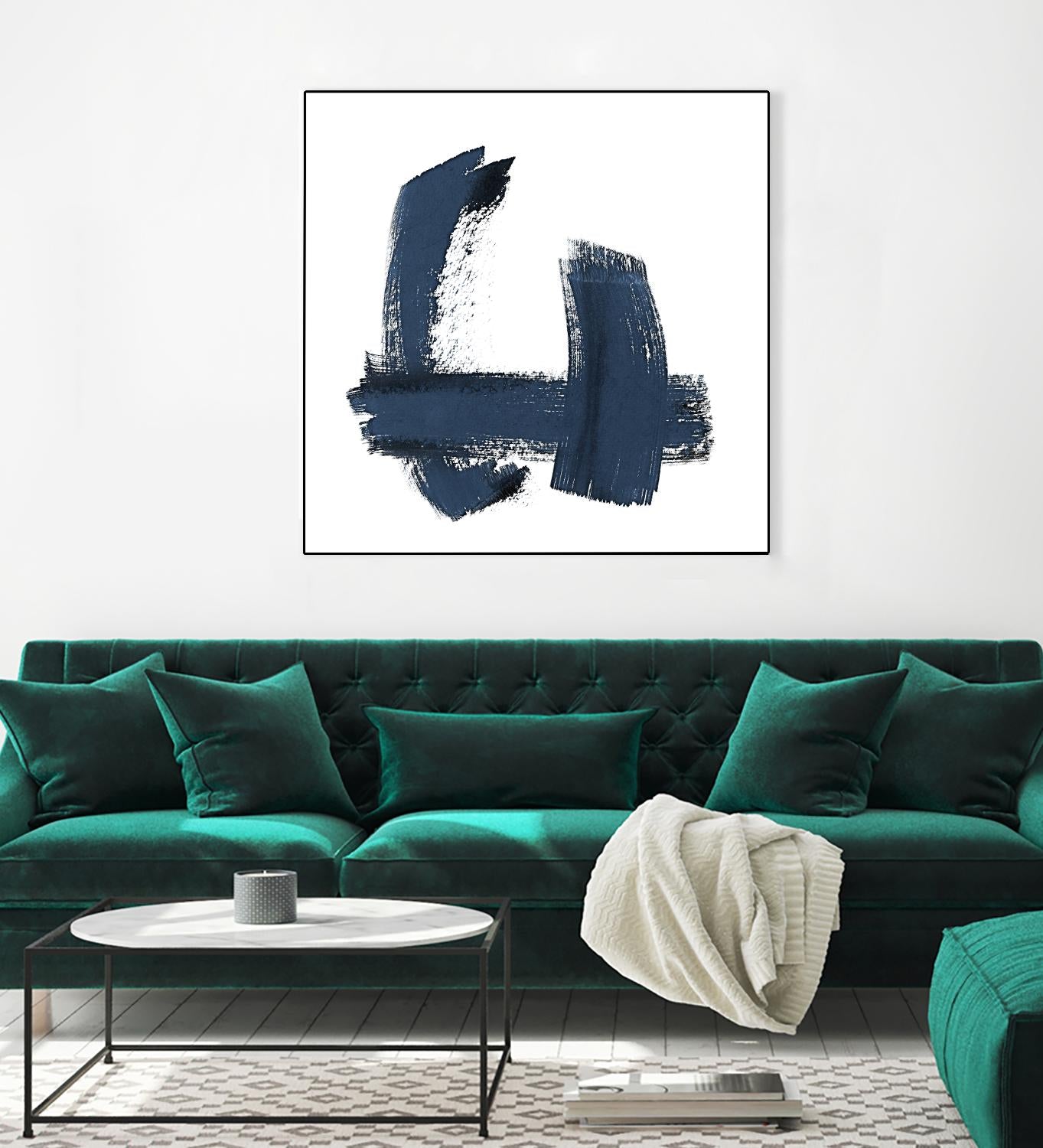 New Navy Signs II by Patricia Pinto on GIANT ART - multi abstract