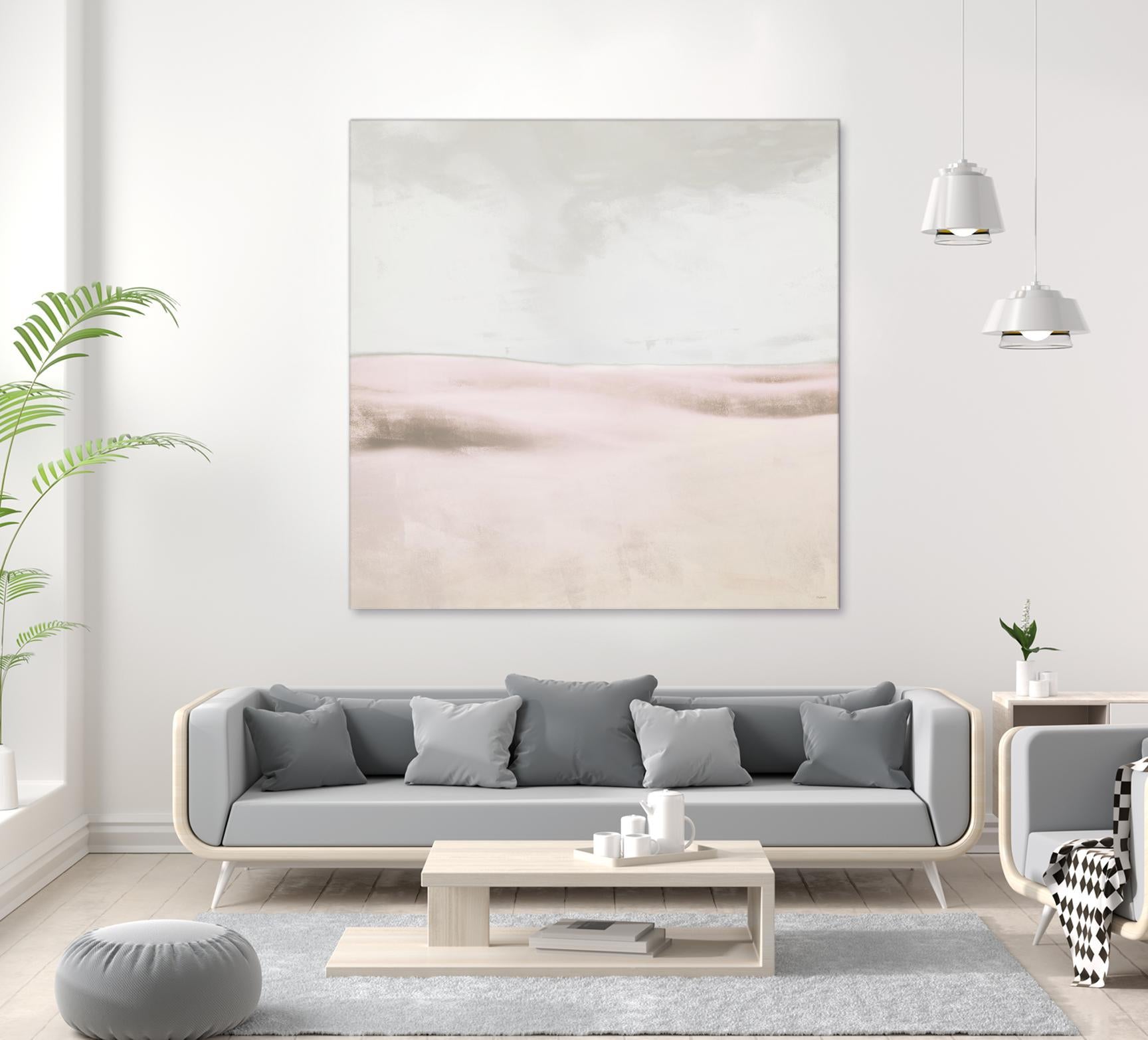 Blush Balance I by Dan Meneely on GIANT ART - abstract