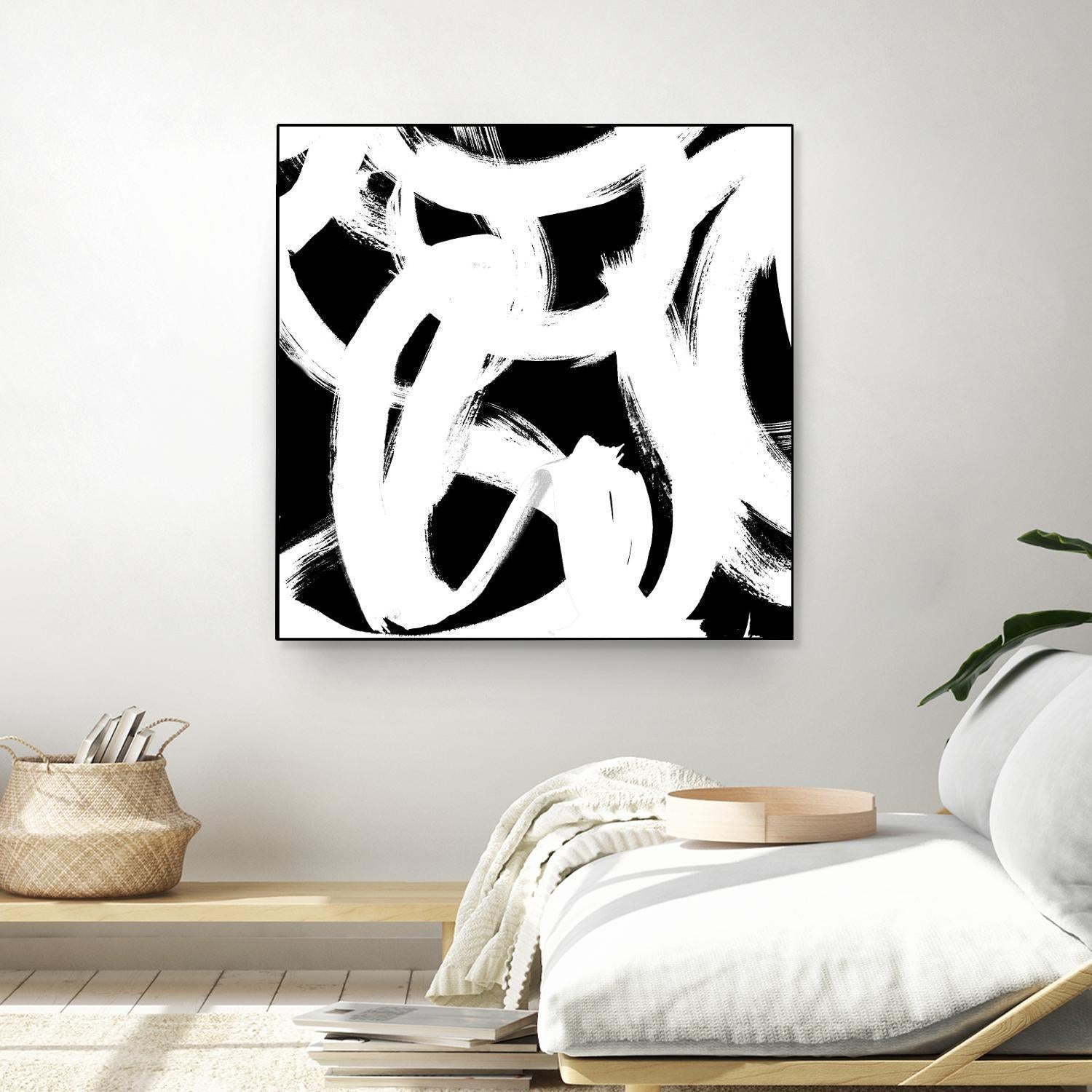 White Trails I by Emily Navas on GIANT ART - abstract