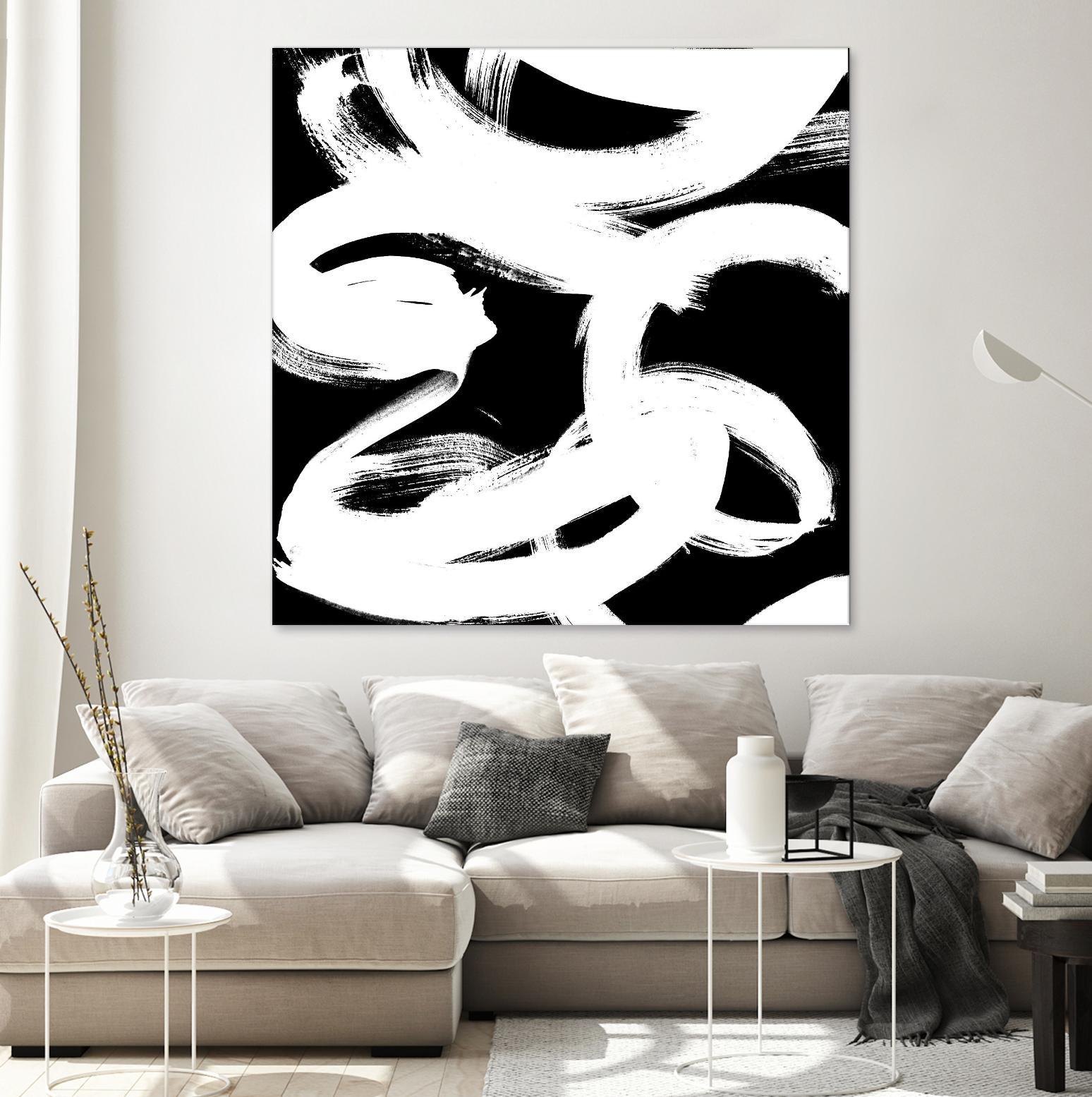 White Trails II by Emily Navas on GIANT ART - abstract