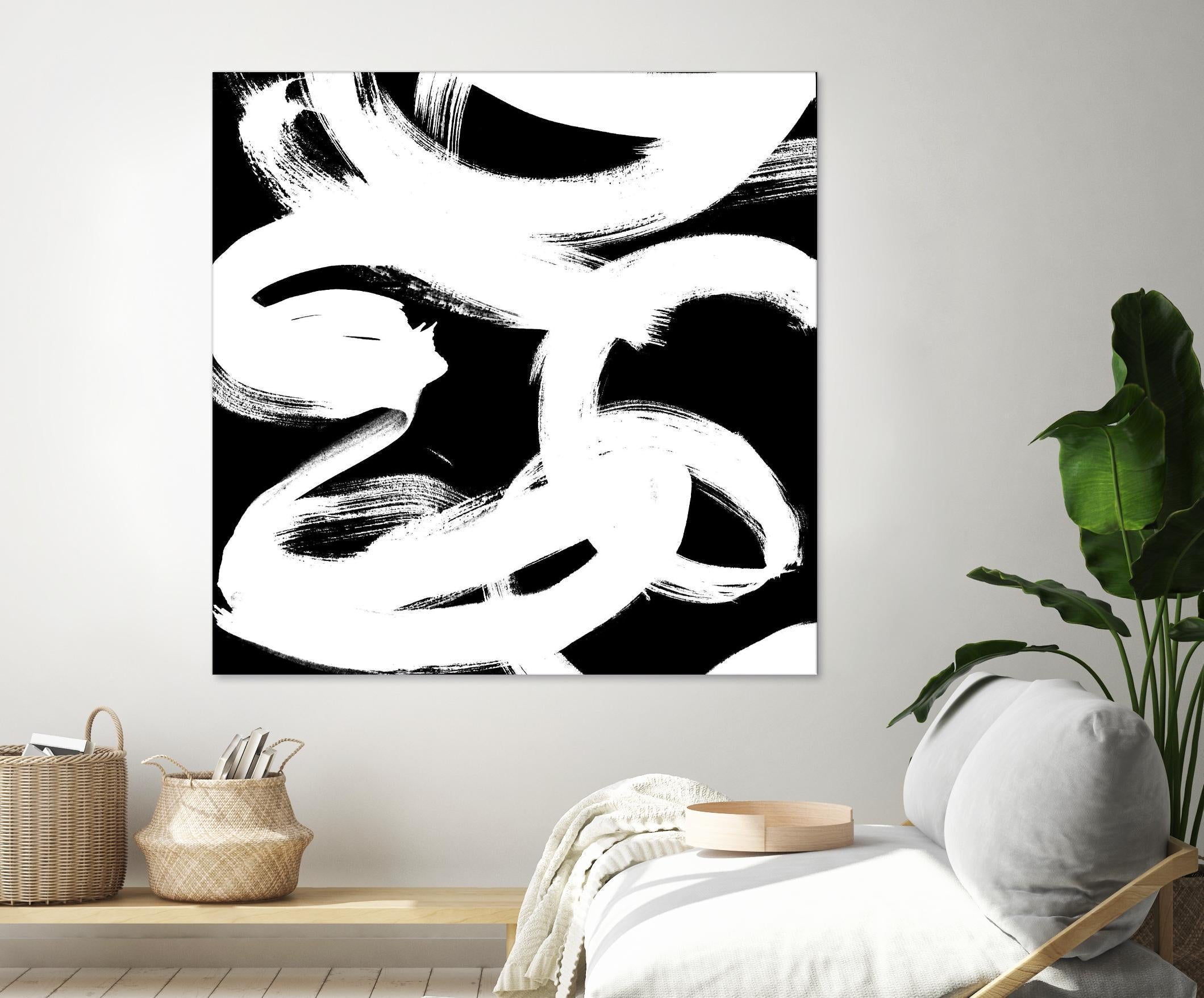 White Trails II by Emily Navas on GIANT ART - abstract