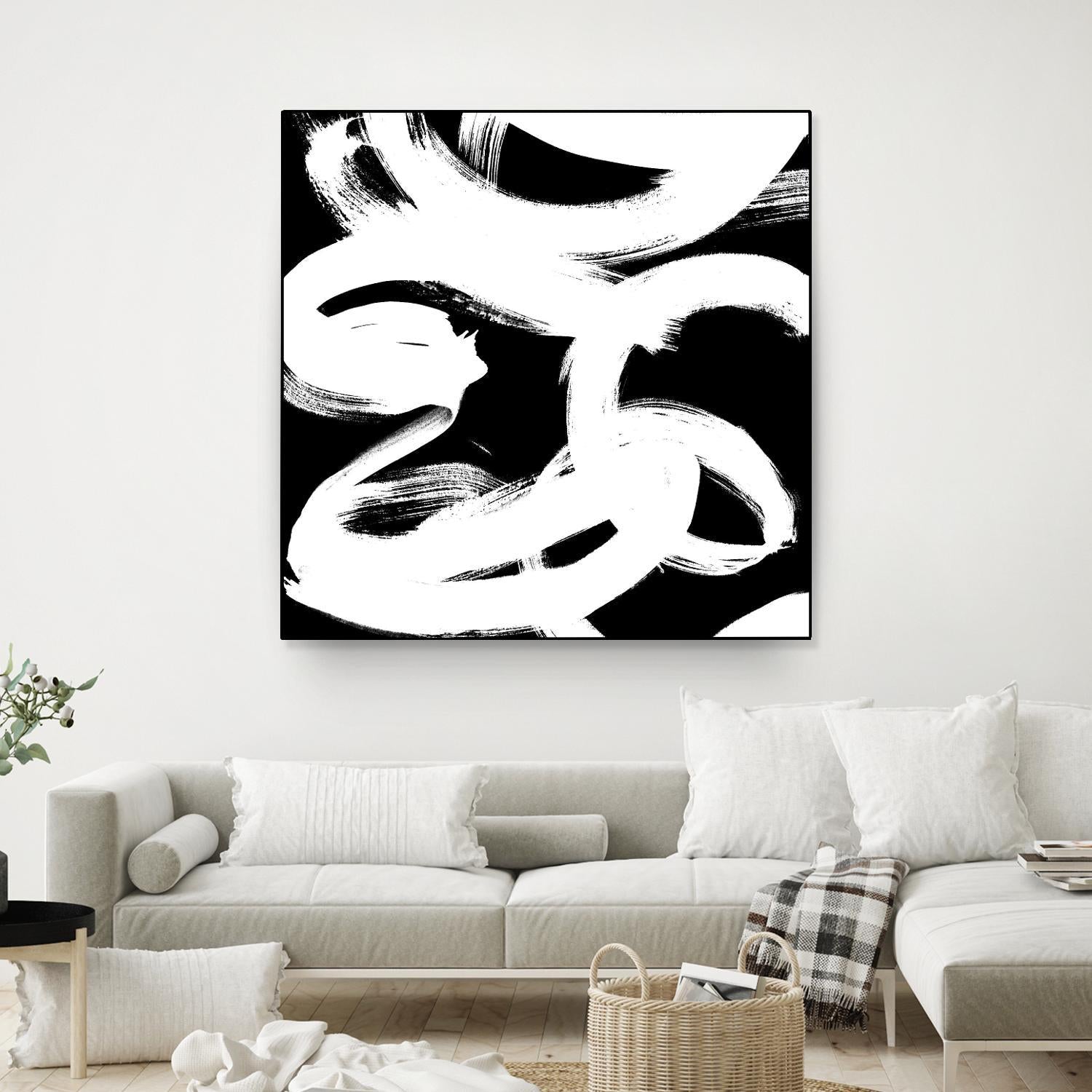 White Trails II by Emily Navas on GIANT ART - abstract