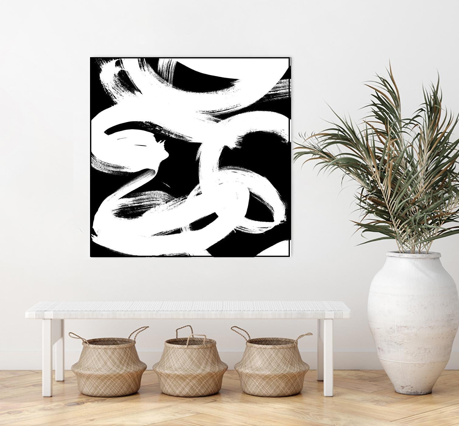 White Trails II by Emily Navas on GIANT ART - abstract