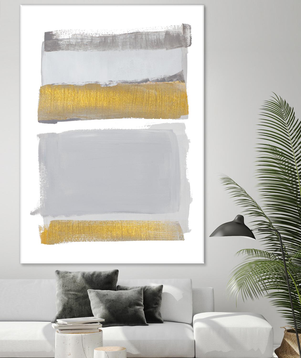 World of Golden Gray by Lanie Loreth on GIANT ART - multi abstract