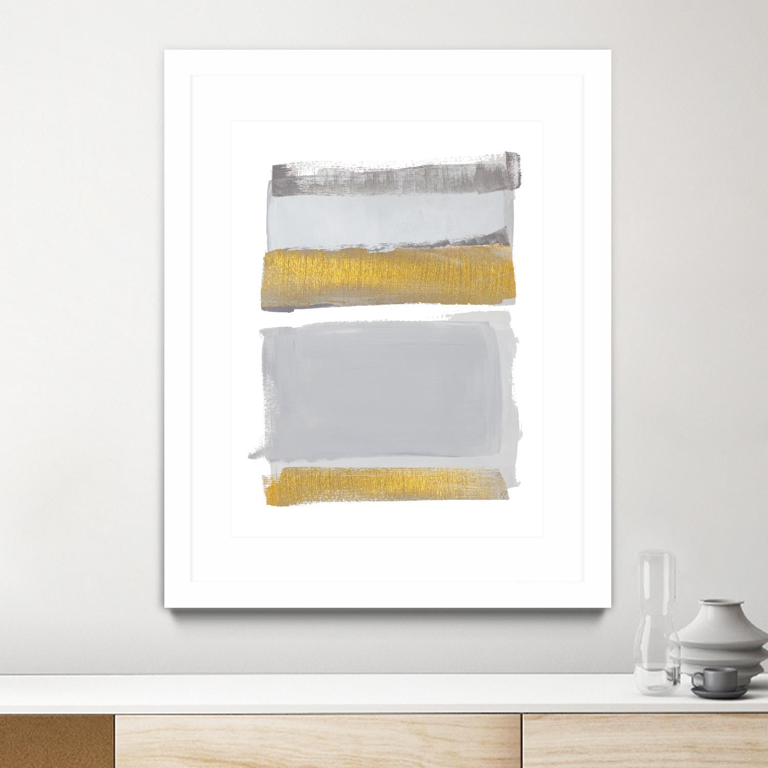 World of Golden Gray by Lanie Loreth on GIANT ART - multi abstract