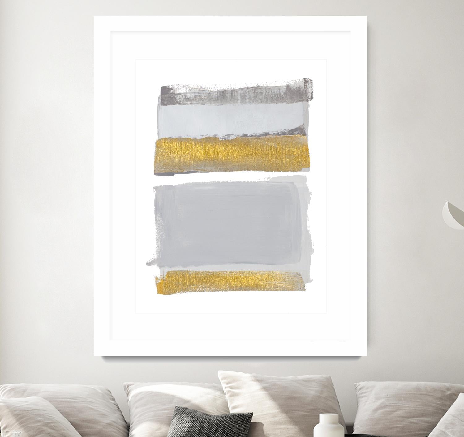 World of Golden Gray by Lanie Loreth on GIANT ART - multi abstract