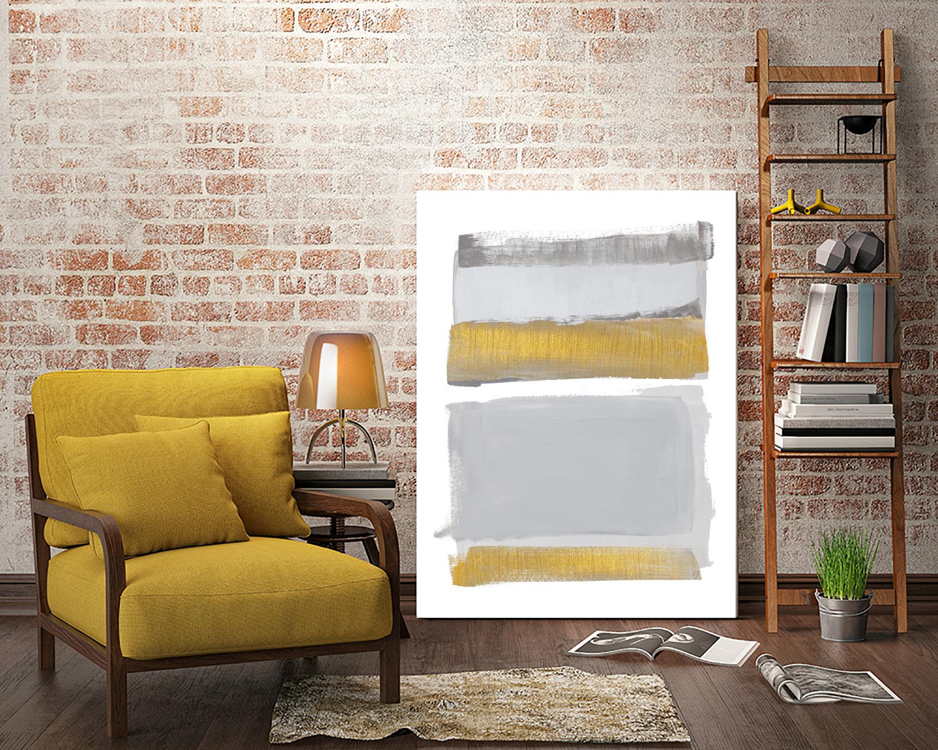 World of Golden Gray by Lanie Loreth on GIANT ART - multi abstract
