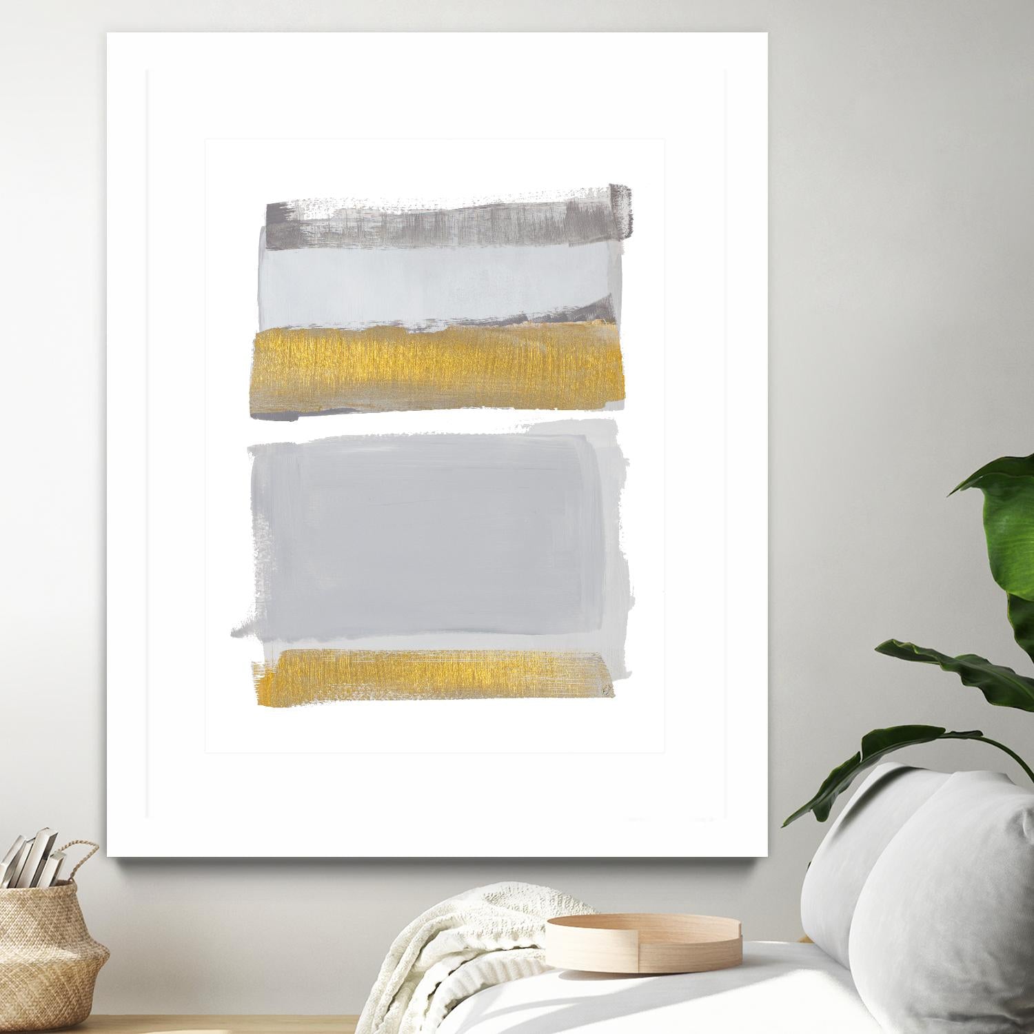 World of Golden Gray by Lanie Loreth on GIANT ART - multi abstract