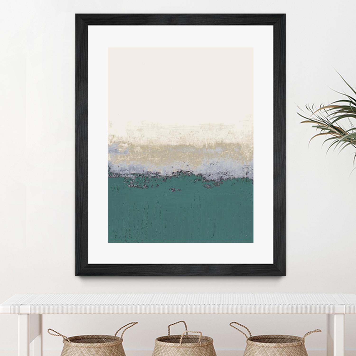 Teal Forever And A Day I by Lanie Loreth on GIANT ART - abstract