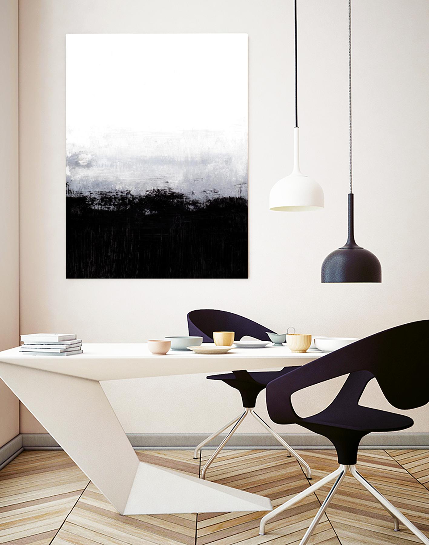 Forever and a Day I by Lanie Loreth on GIANT ART - black abstract