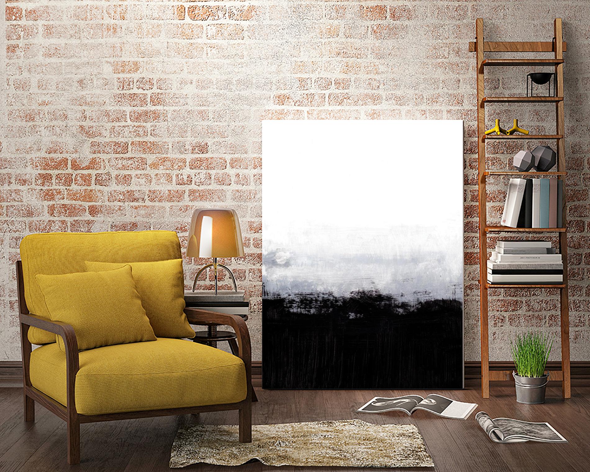 Forever and a Day I by Lanie Loreth on GIANT ART - black abstract