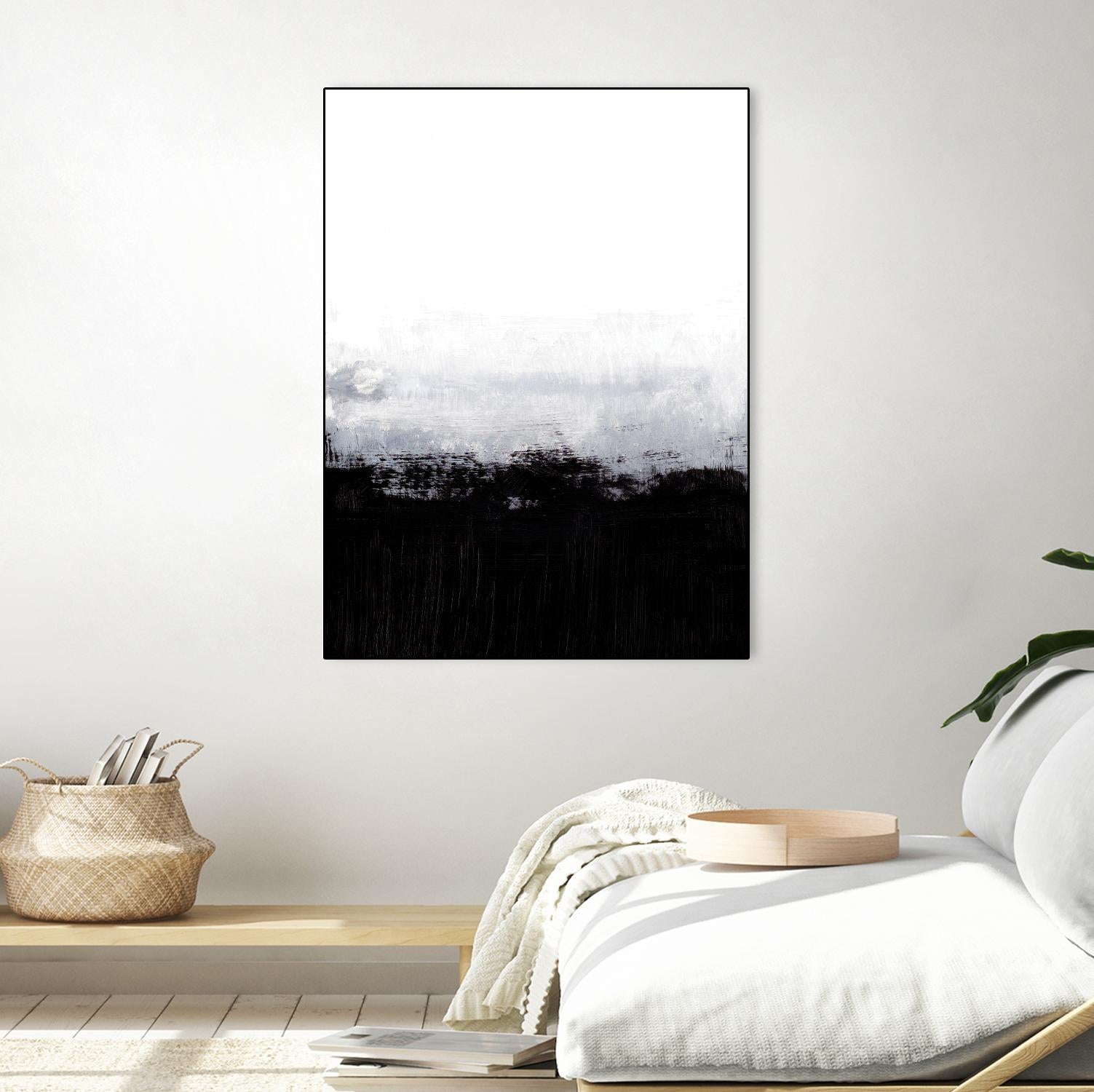 Forever and a Day I by Lanie Loreth on GIANT ART - black abstract