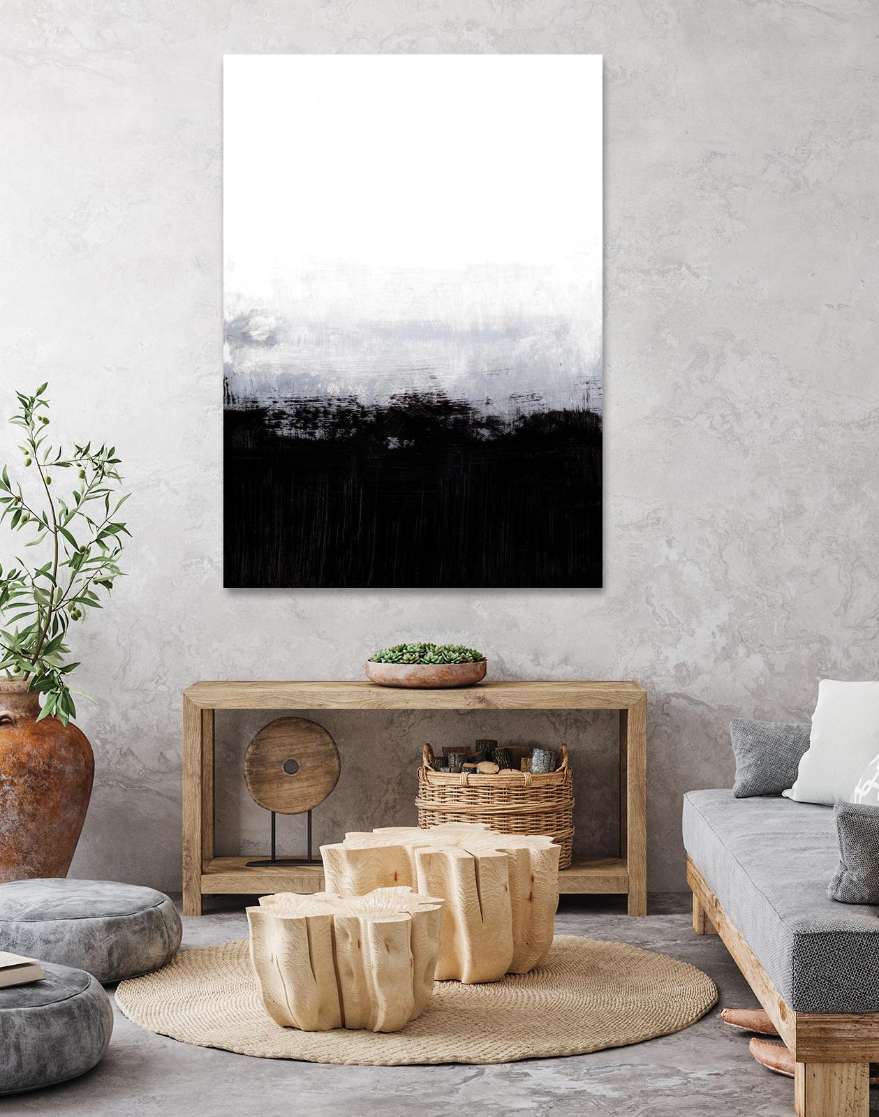Forever and a Day I by Lanie Loreth on GIANT ART - black abstract
