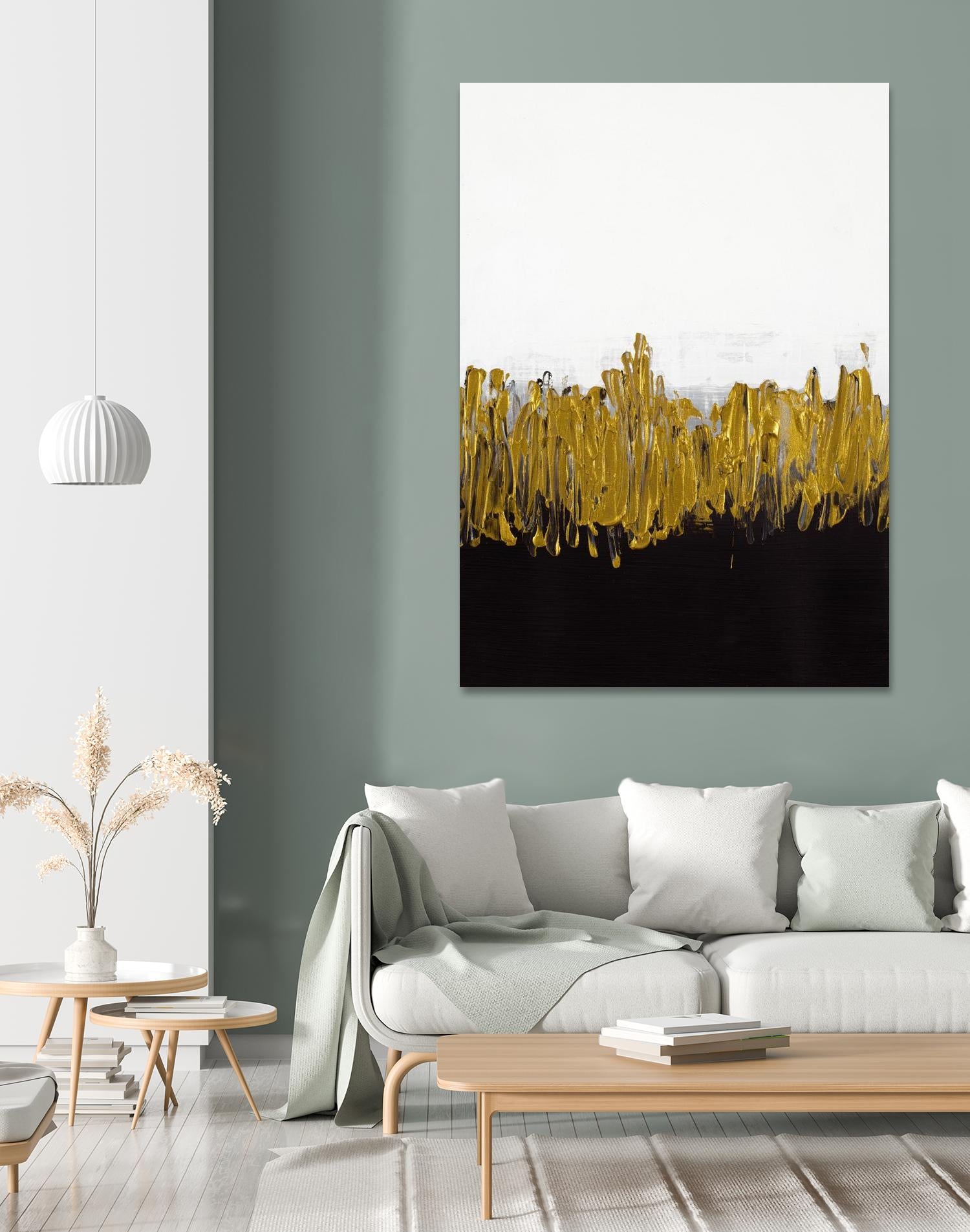 Meet Me in the Middle by Lanie Loreth on GIANT ART - black abstract