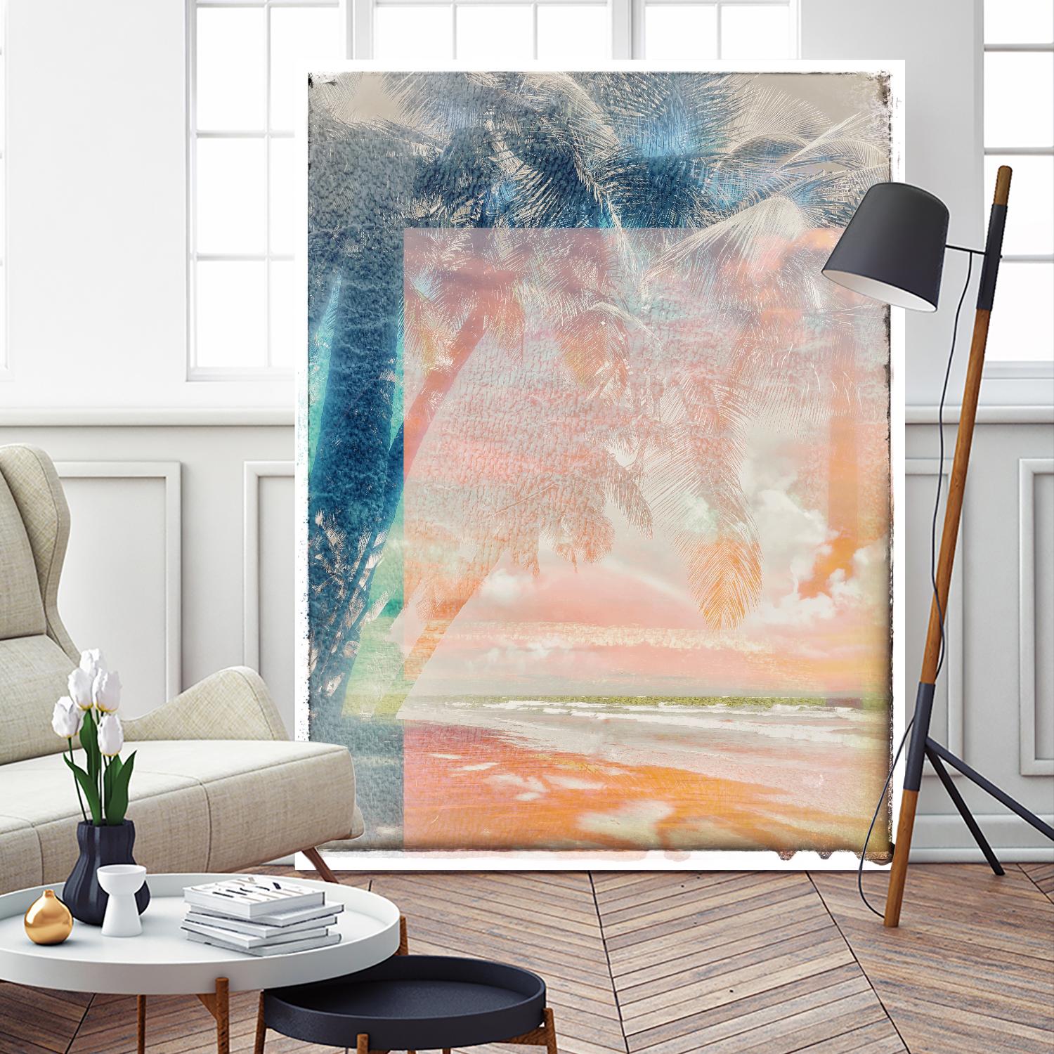 Retro Palms by Acosta on GIANT ART - multi photography