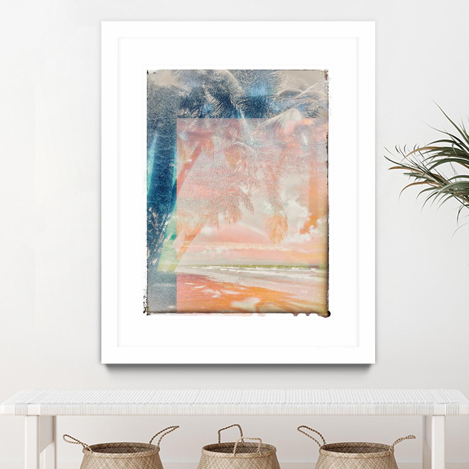 Retro Palms by Acosta on GIANT ART - multi photography