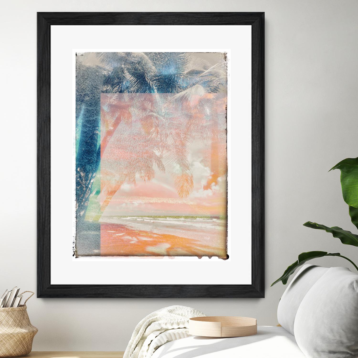 Retro Palms by Acosta on GIANT ART - multi photography