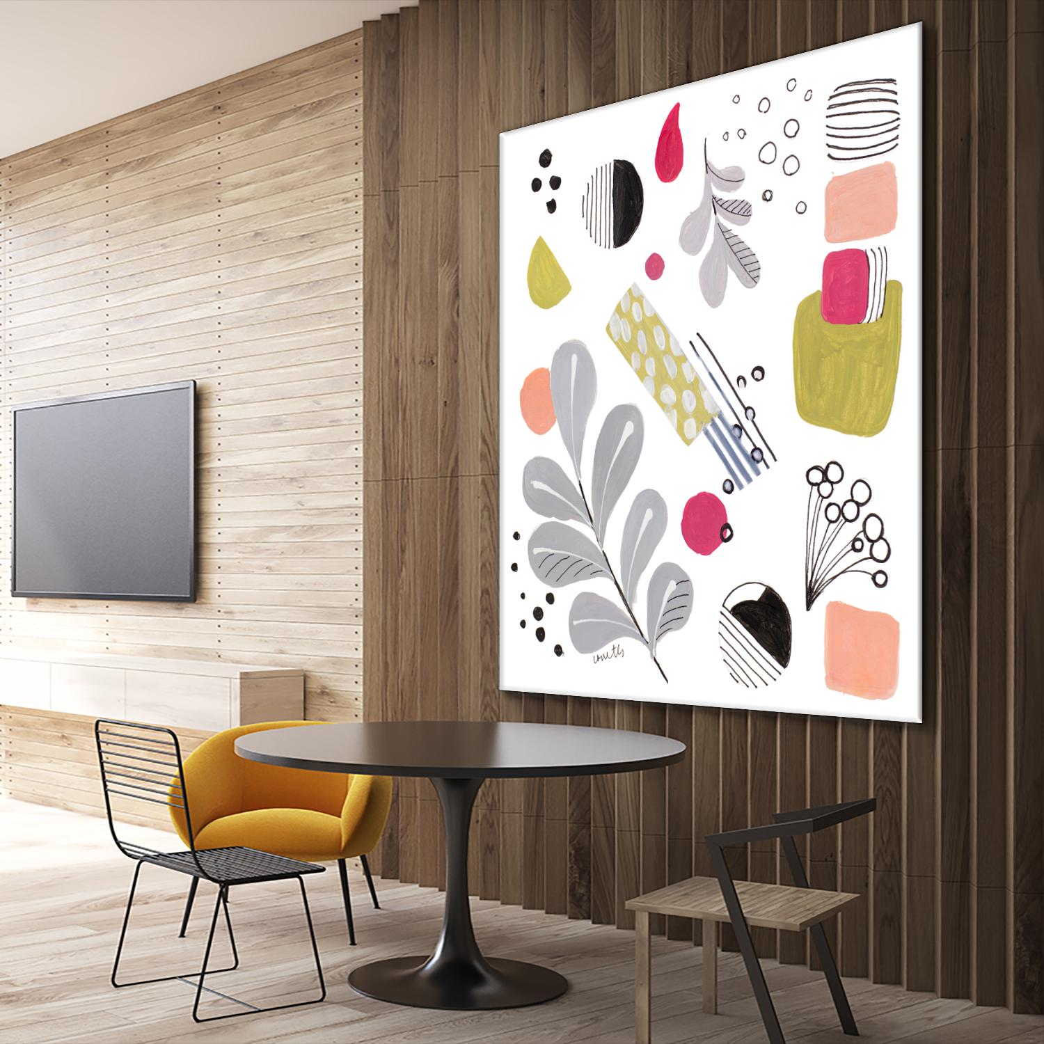 Mother Nature I by lanie Loreth on GIANT ART - multi leaves