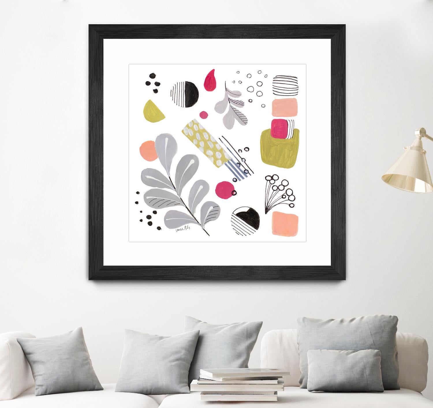 Mother Nature I by lanie Loreth on GIANT ART - multi leaves