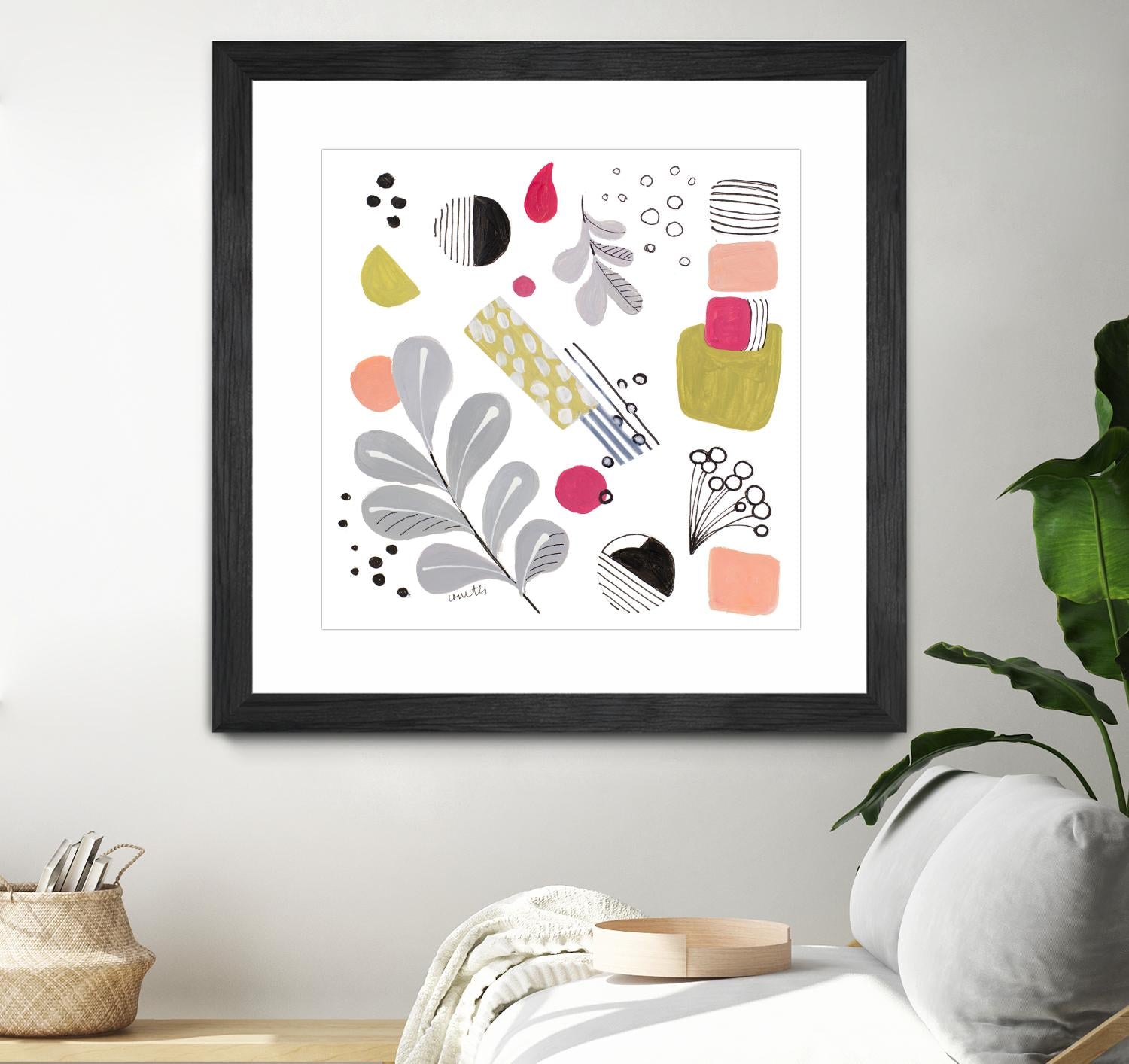 Mother Nature I by lanie Loreth on GIANT ART - multi leaves