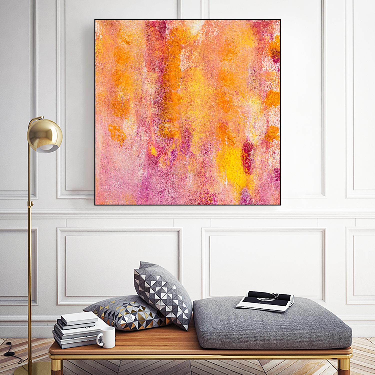 Pink Abstract I by Lanie Loreth on GIANT ART - pink abstract