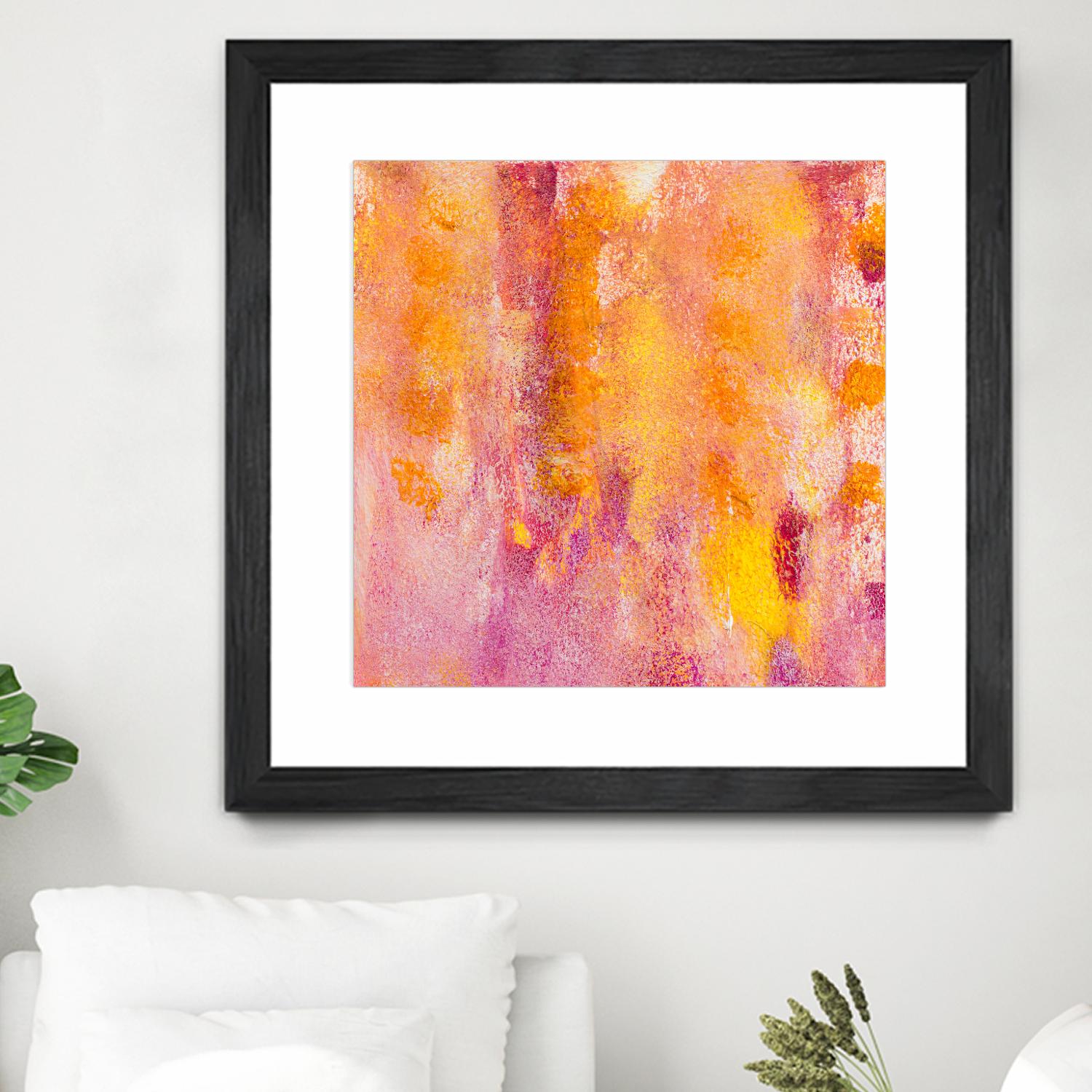 Pink Abstract I by Lanie Loreth on GIANT ART - pink abstract
