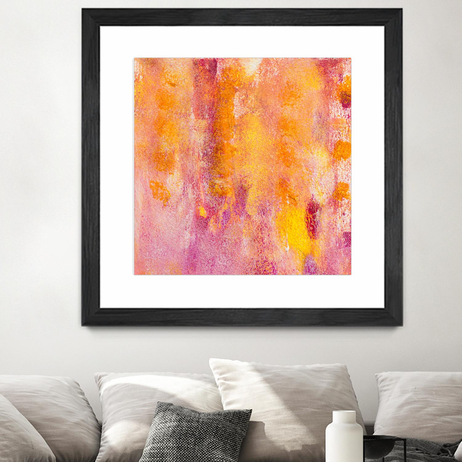 Pink Abstract I by Lanie Loreth on GIANT ART - pink abstract