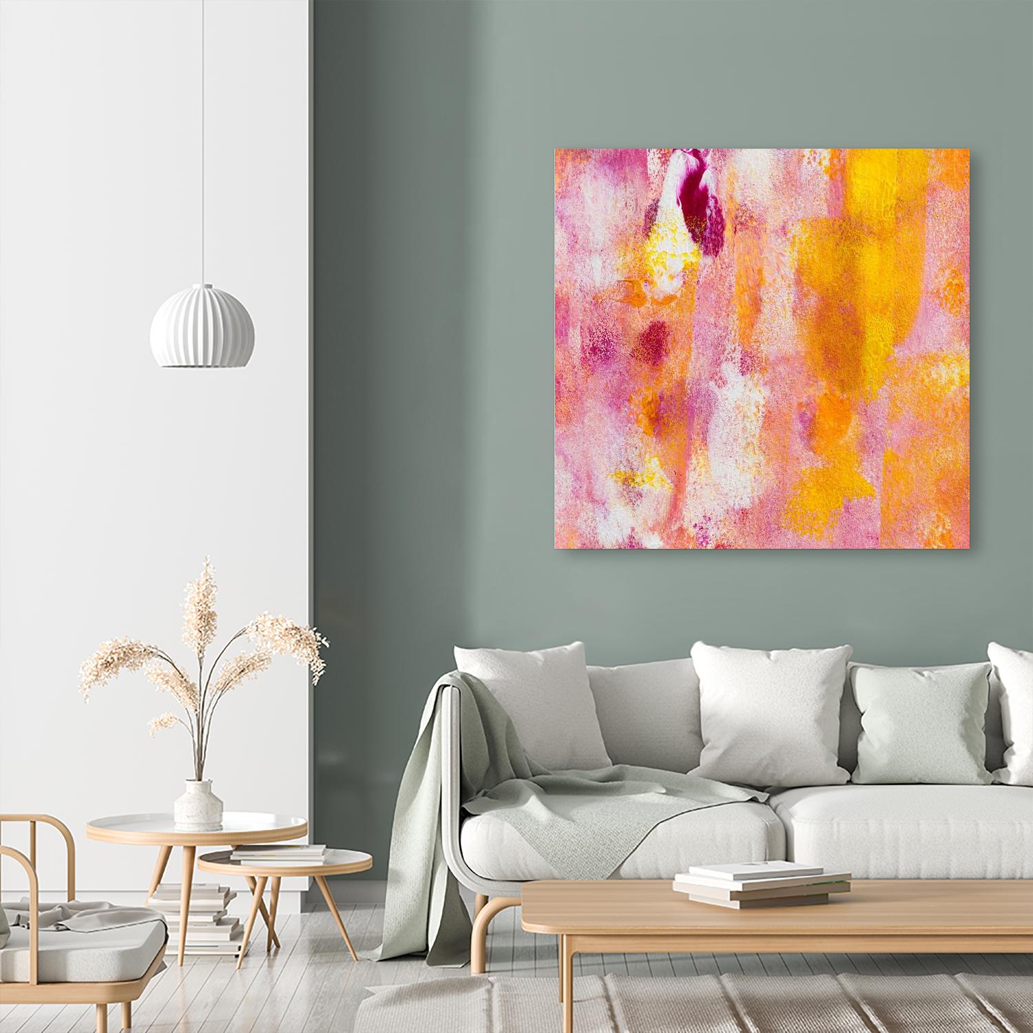 Pink Abstract II by Lanie Loreth on GIANT ART - pink abstract
