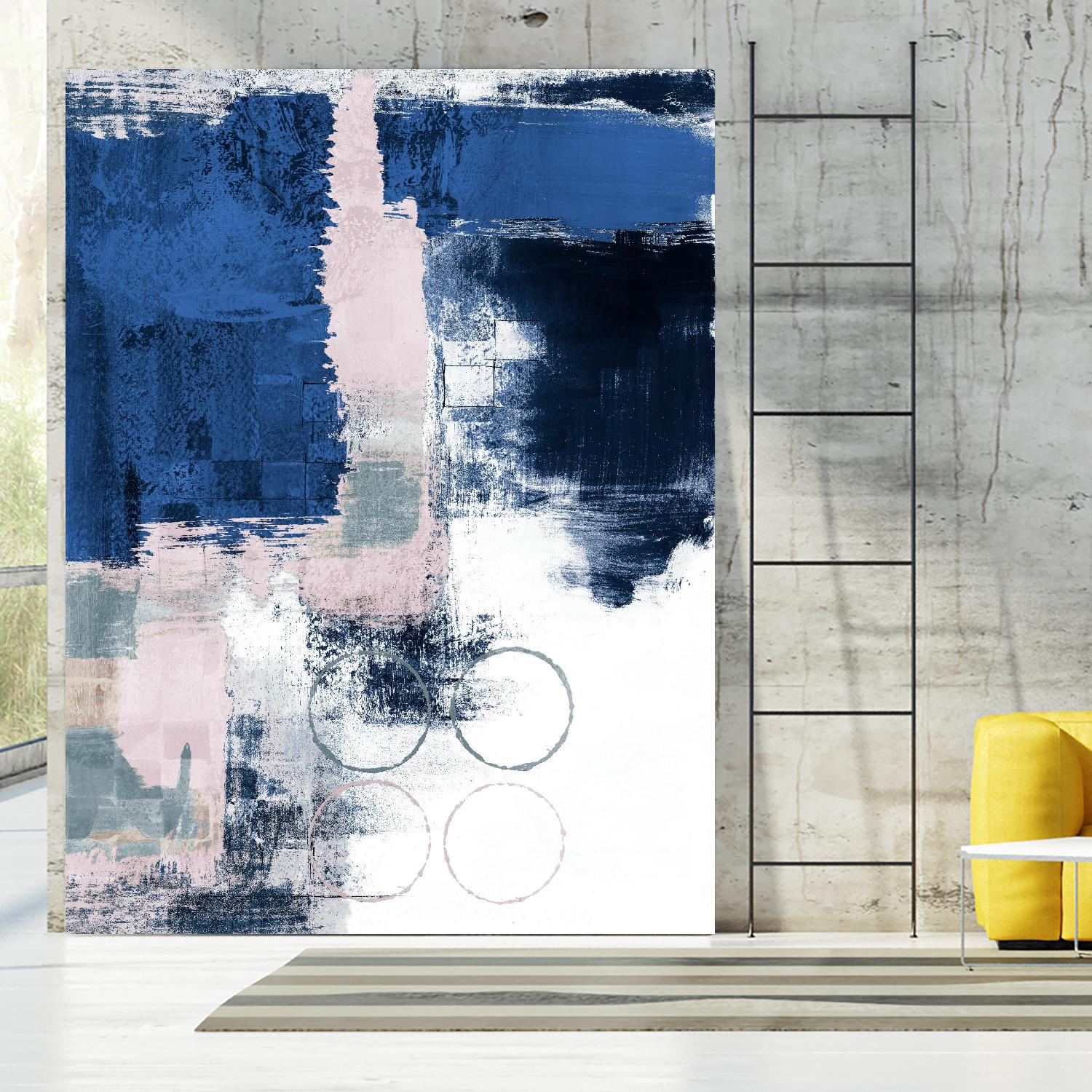 Internal Blues by Lanie Loreth on GIANT ART - abstract