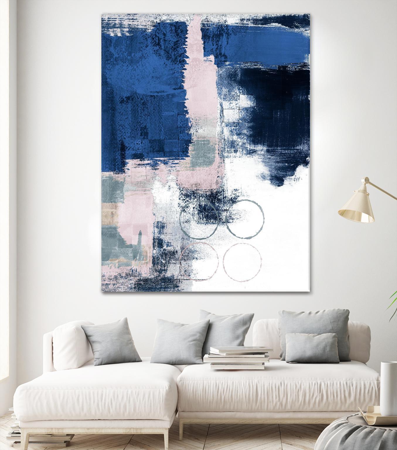 Internal Blues by Lanie Loreth on GIANT ART - abstract