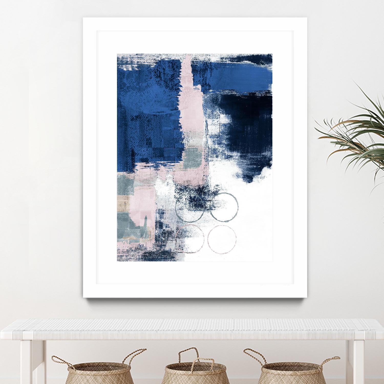 Internal Blues by Lanie Loreth on GIANT ART - abstract