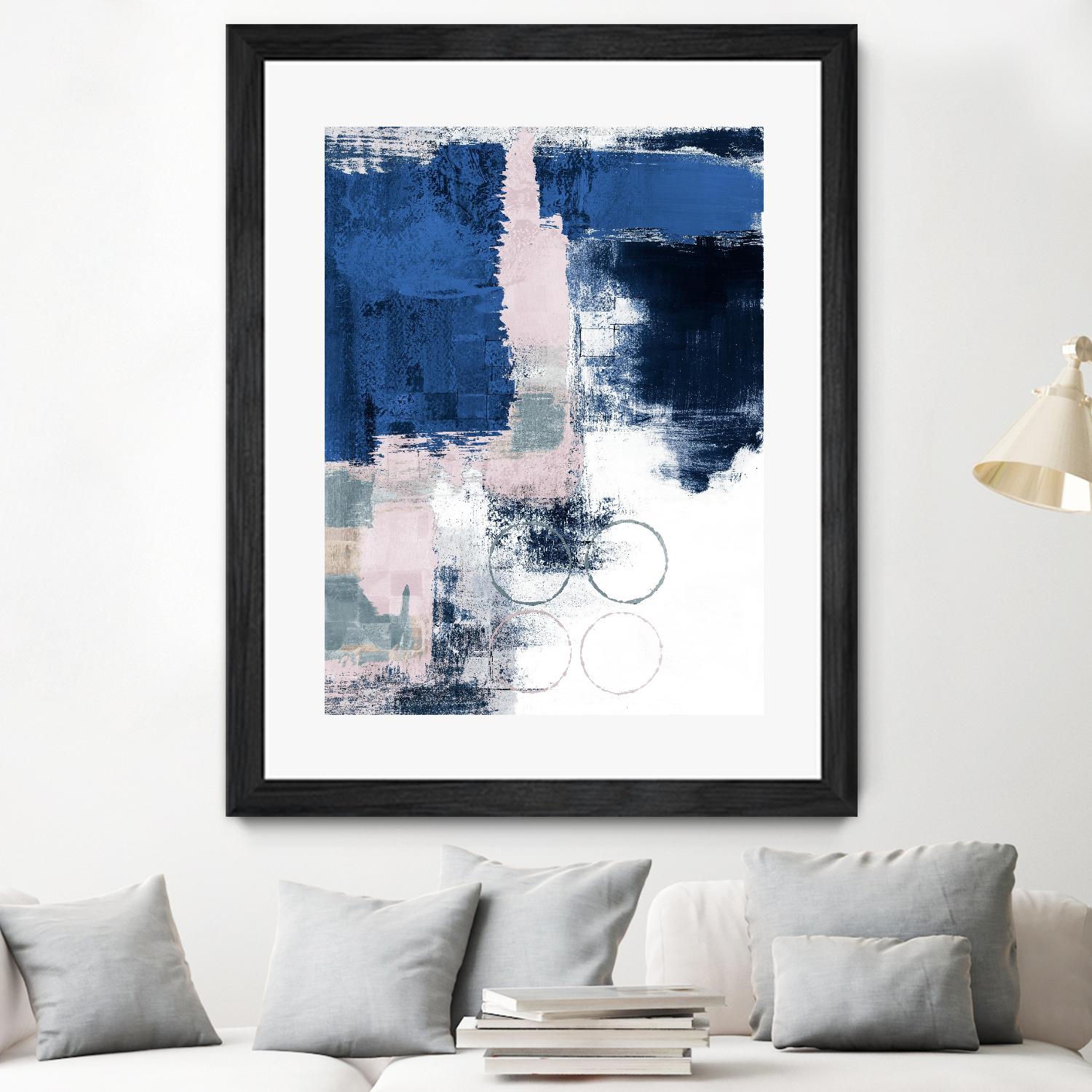 Internal Blues by Lanie Loreth on GIANT ART - abstract