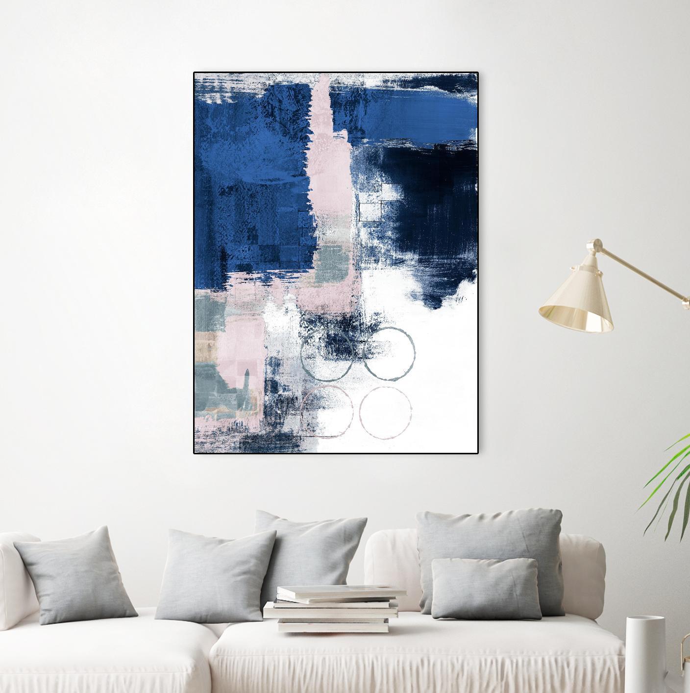 Internal Blues by Lanie Loreth on GIANT ART - abstract