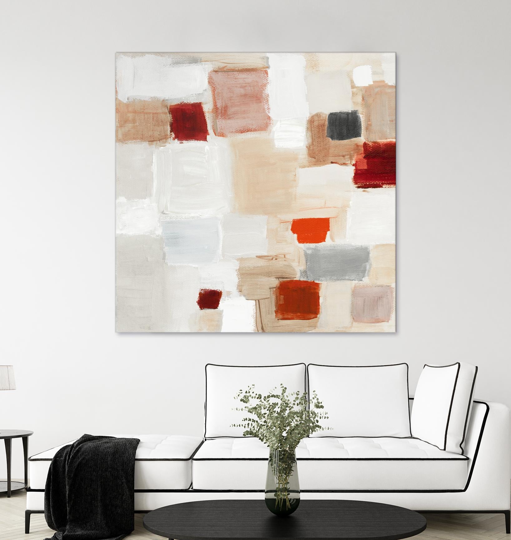 A Cool Moment in Time I by Lanie Loreth on GIANT ART - white abstract