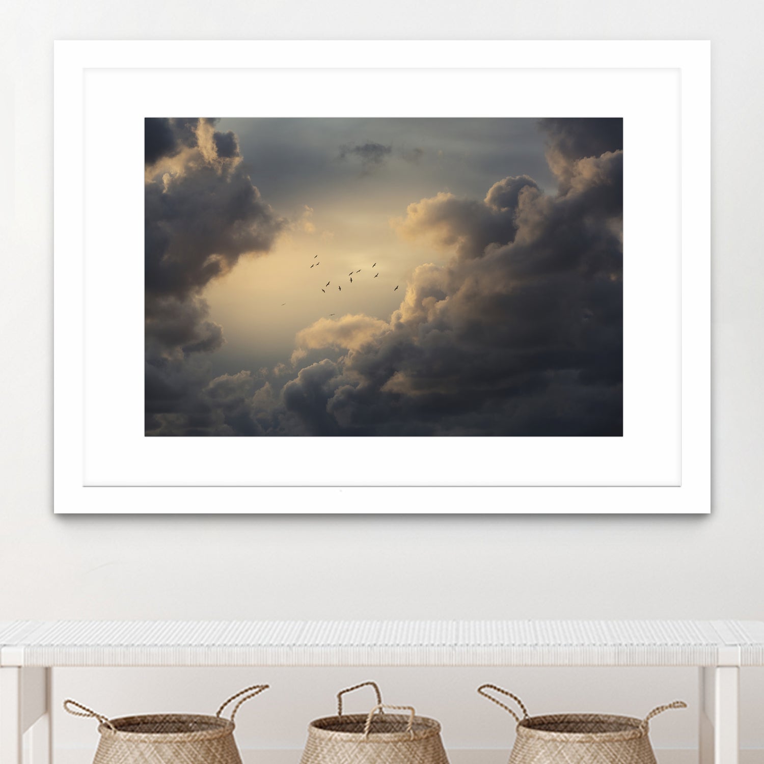 Soaring High Above by Thomas Tepstad Berge on GIANT ART - clouds photography clouds