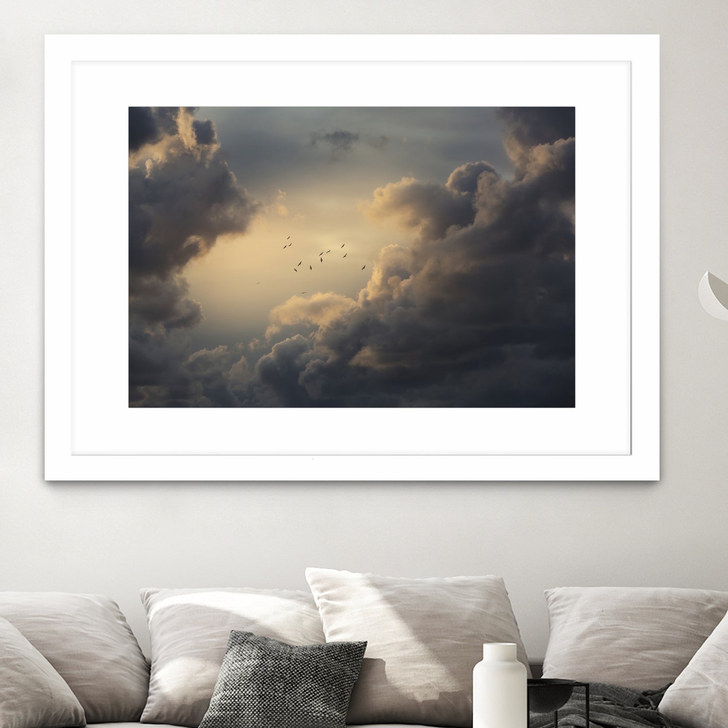 Soaring High Above by Thomas Tepstad Berge on GIANT ART - clouds photography clouds