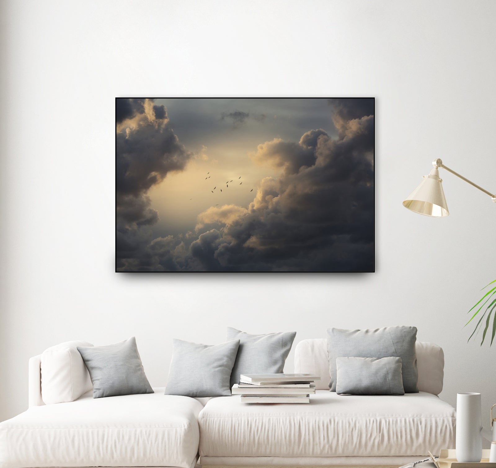 Soaring High Above by Thomas Tepstad Berge on GIANT ART - clouds photography clouds