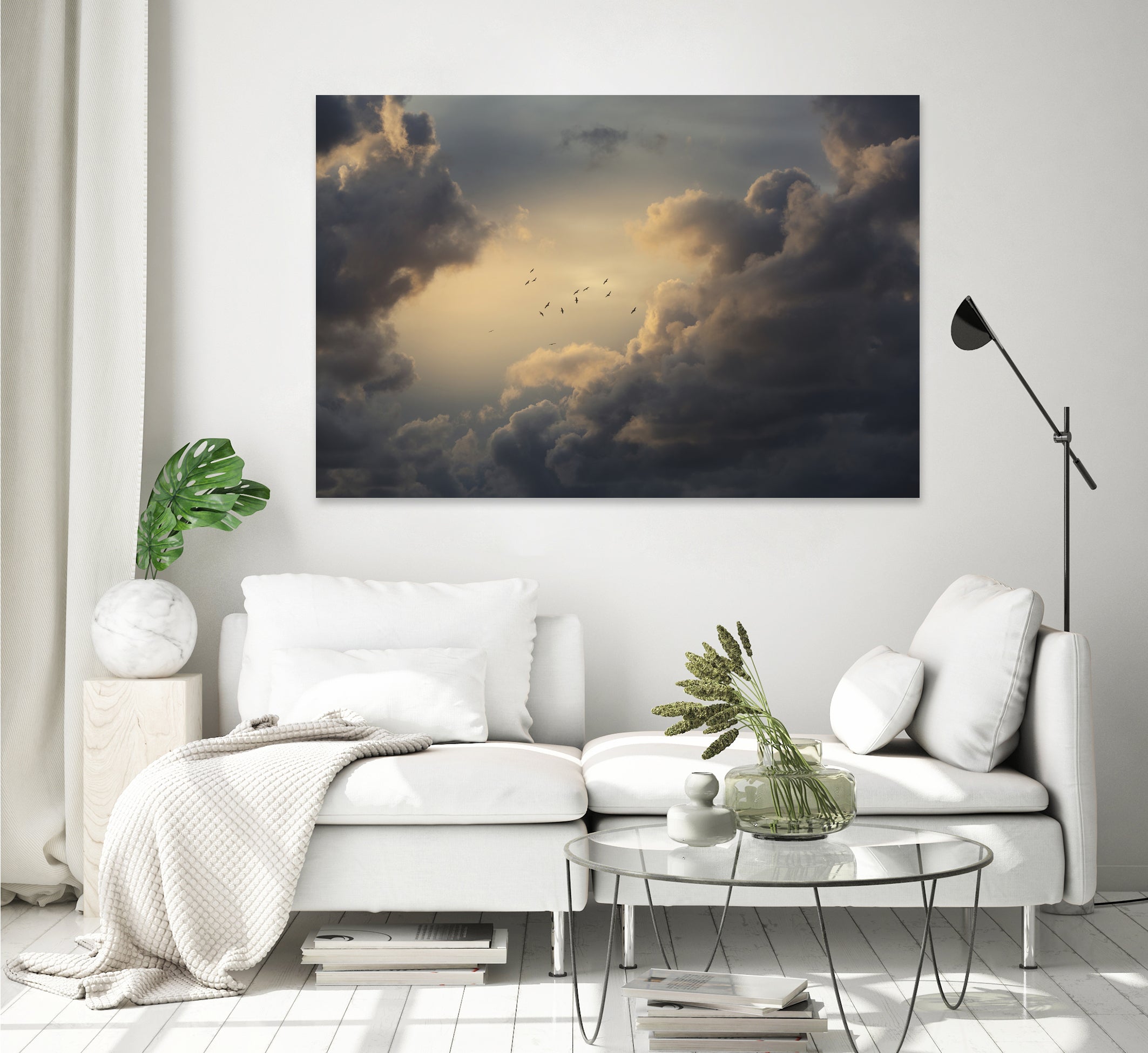 Soaring High Above by Thomas Tepstad Berge on GIANT ART - clouds photography clouds