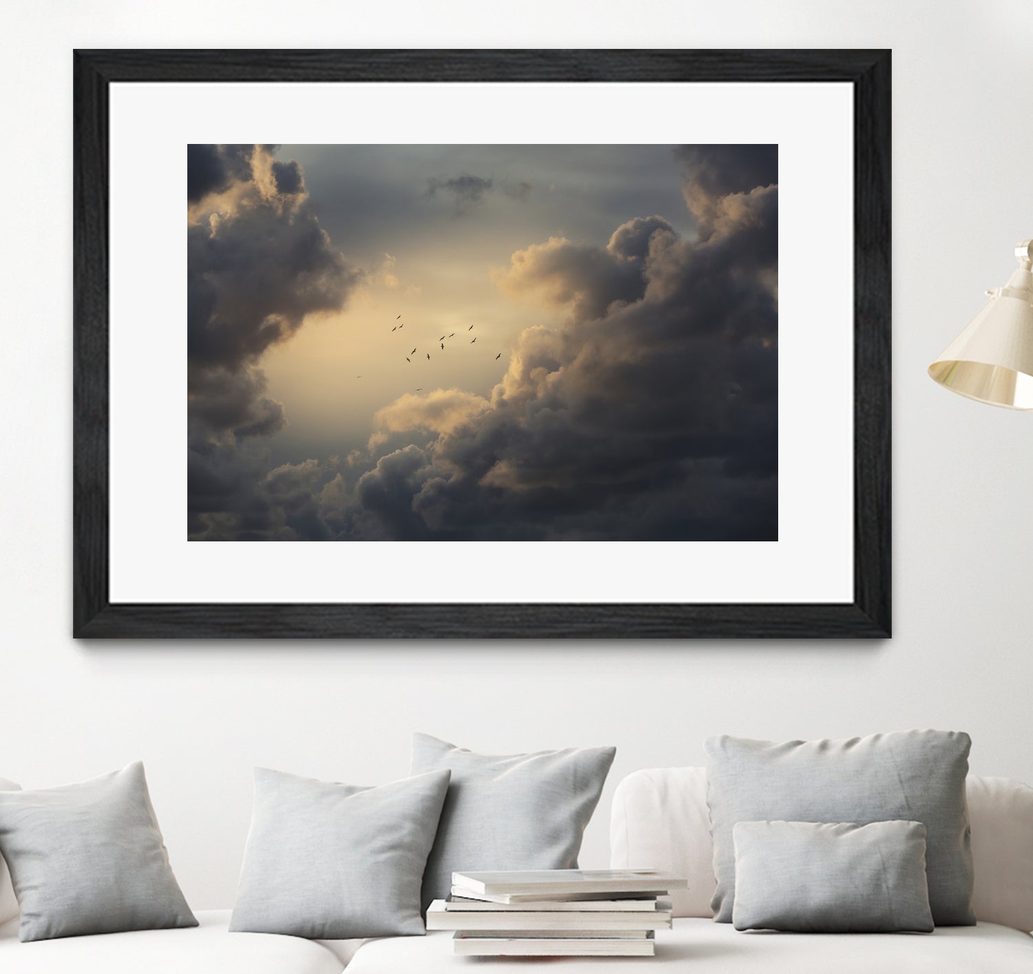 Soaring High Above by Thomas Tepstad Berge on GIANT ART - clouds photography clouds