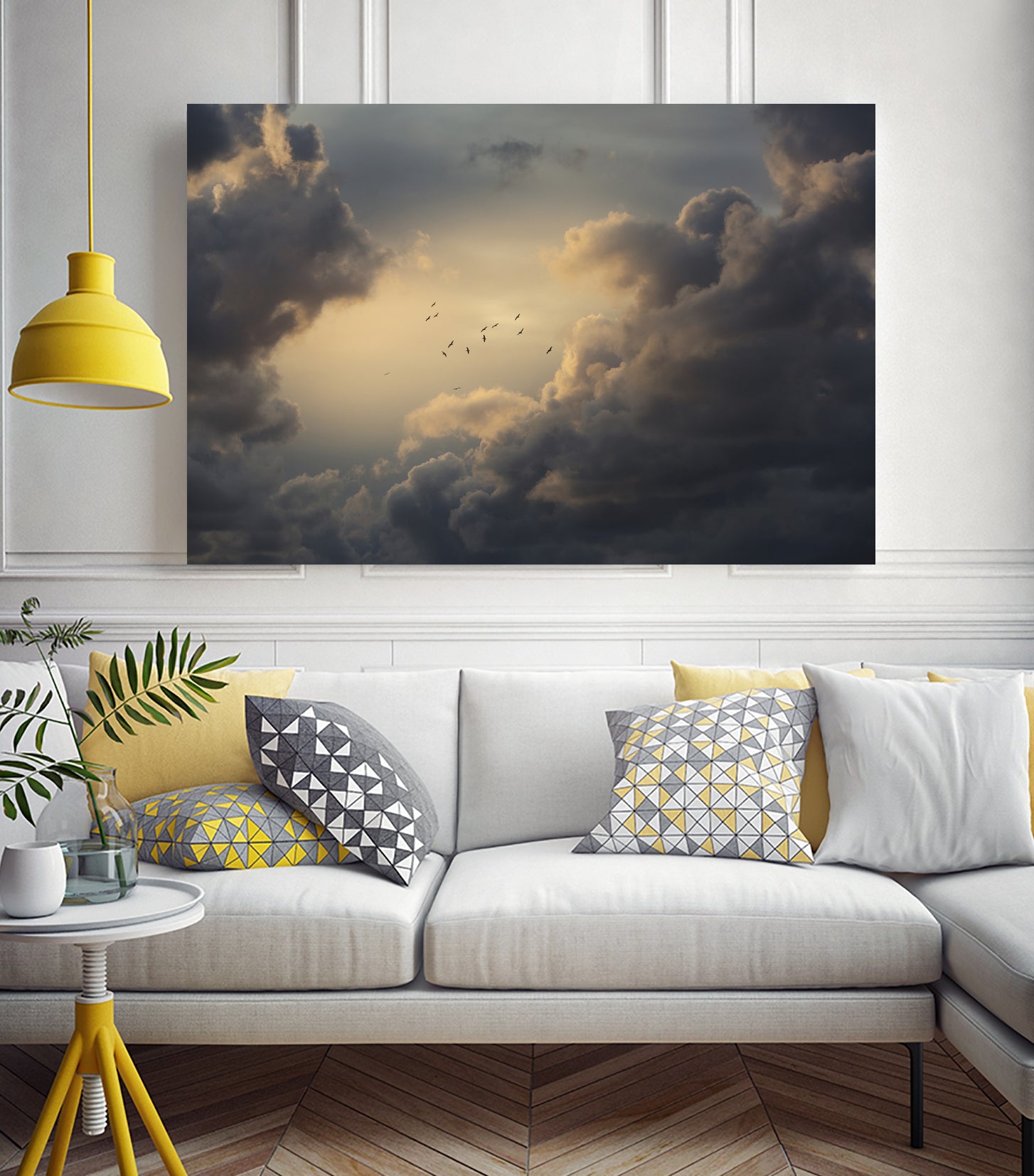 Soaring High Above by Thomas Tepstad Berge on GIANT ART - clouds photography clouds