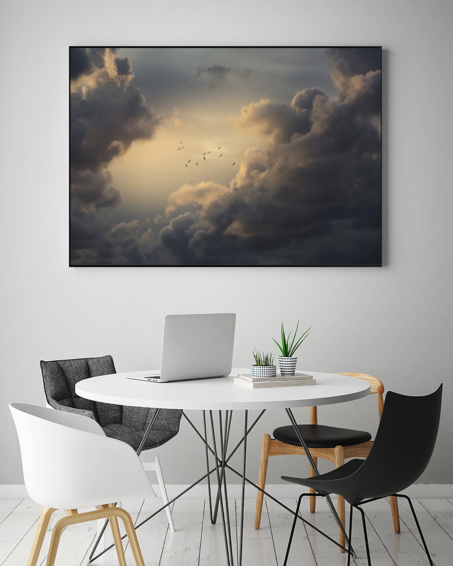 Soaring High Above by Thomas Tepstad Berge on GIANT ART - clouds photography clouds