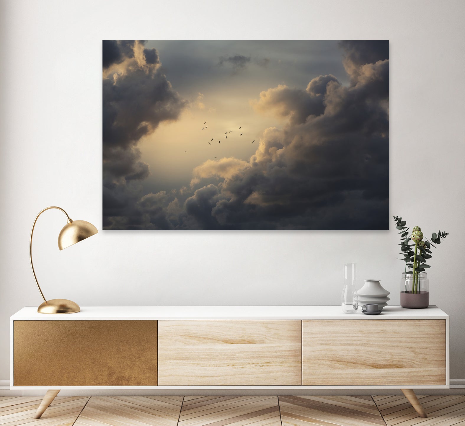 Soaring High Above by Thomas Tepstad Berge on GIANT ART - clouds photography clouds